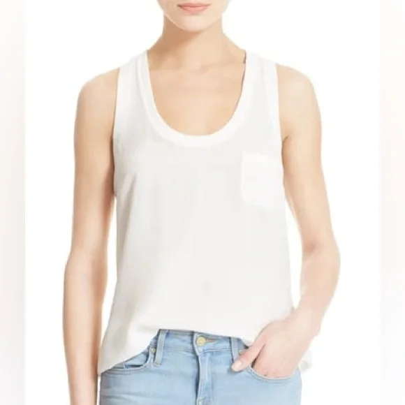 Joie 100% silk racer back cami sole - medium - Picture 2 of 9